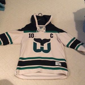 Whalers vintage NHL sweater